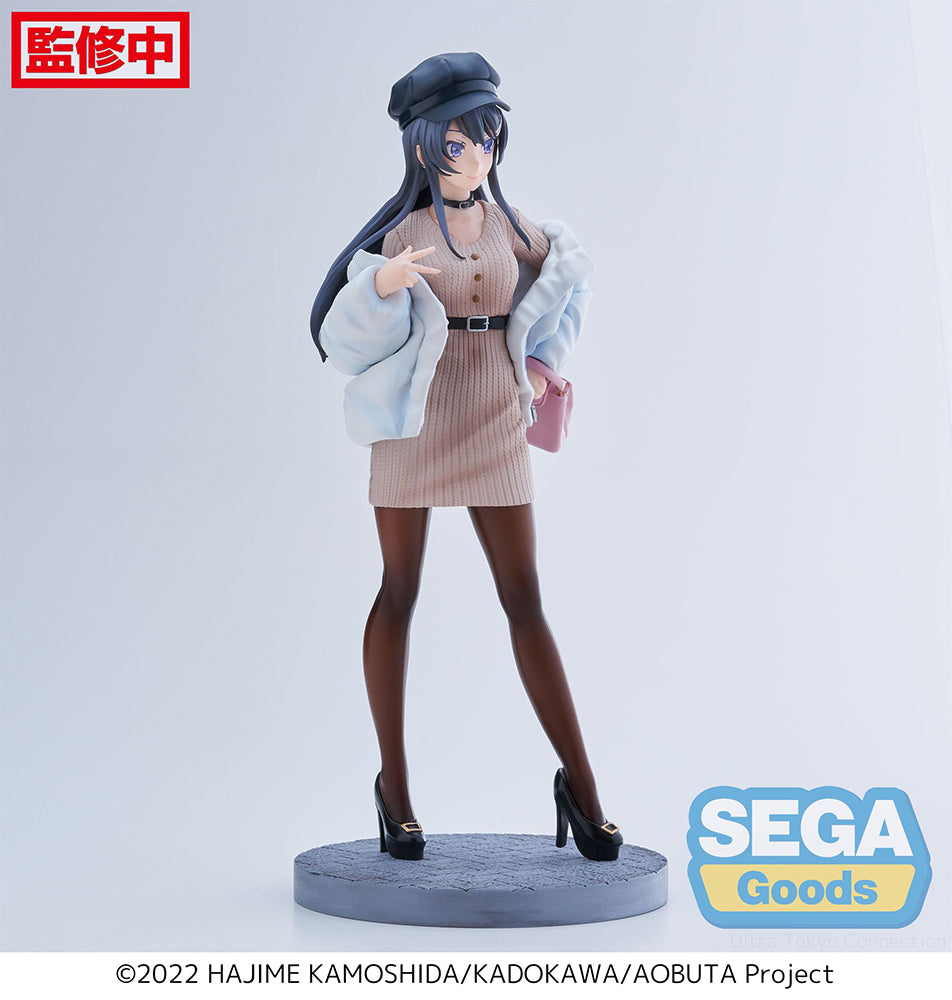 Rascal Does Not Dream of a Bunny Girl Senpai - Mai Sakurajima Luminasta Prize Figure (Casual Clothes Ver.)