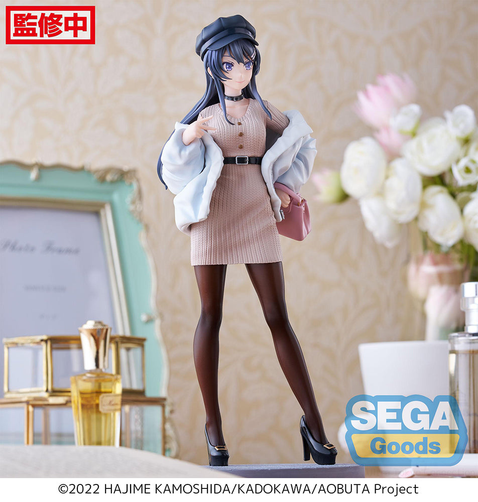 Rascal Does Not Dream of a Bunny Girl Senpai - Mai Sakurajima Luminasta Prize Figure (Casual Clothes Ver.)