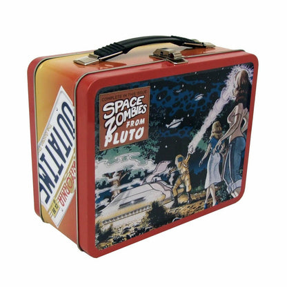 Zurück in die Zukunft OUTATIME Blechtasche/Brotdose im Retro-Stil