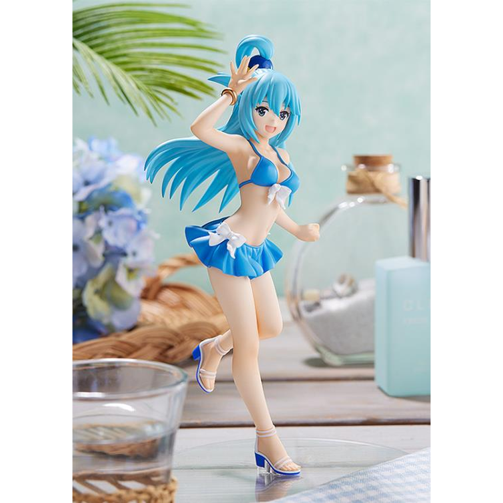 Good Smile Company: KonoSuba - POP UP PARADE Aqua (Swimsuit Ver.)