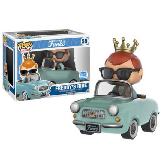 POP! Rides: 59 Funko Originals, Freddy's Ride (Blue) Exclusive