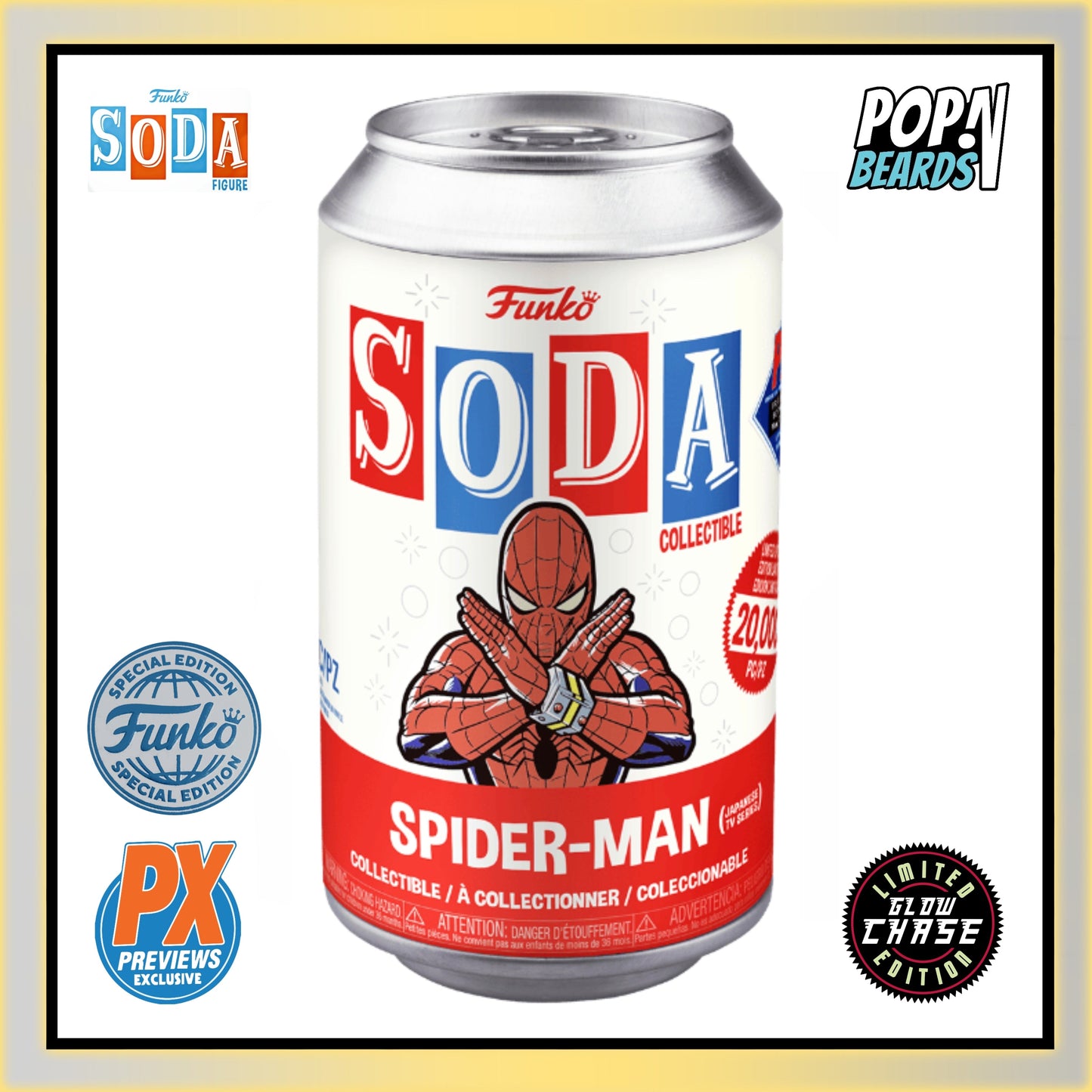 Vinyl Soda: Marvel (Japanese TV Series), Spider-Man Exclusive