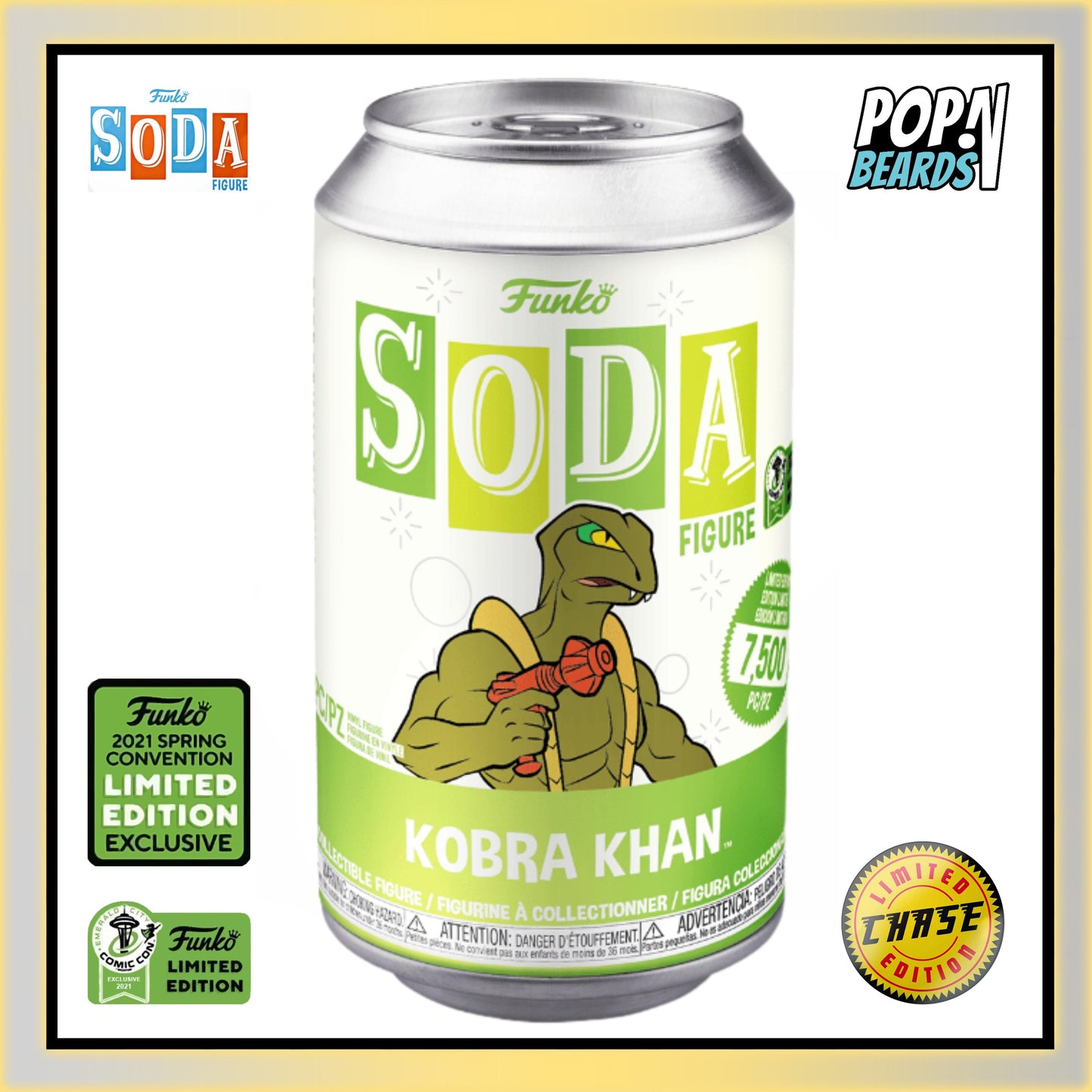 Vinyl Soda: Television (MOTU), Kobra Khan Exclusive