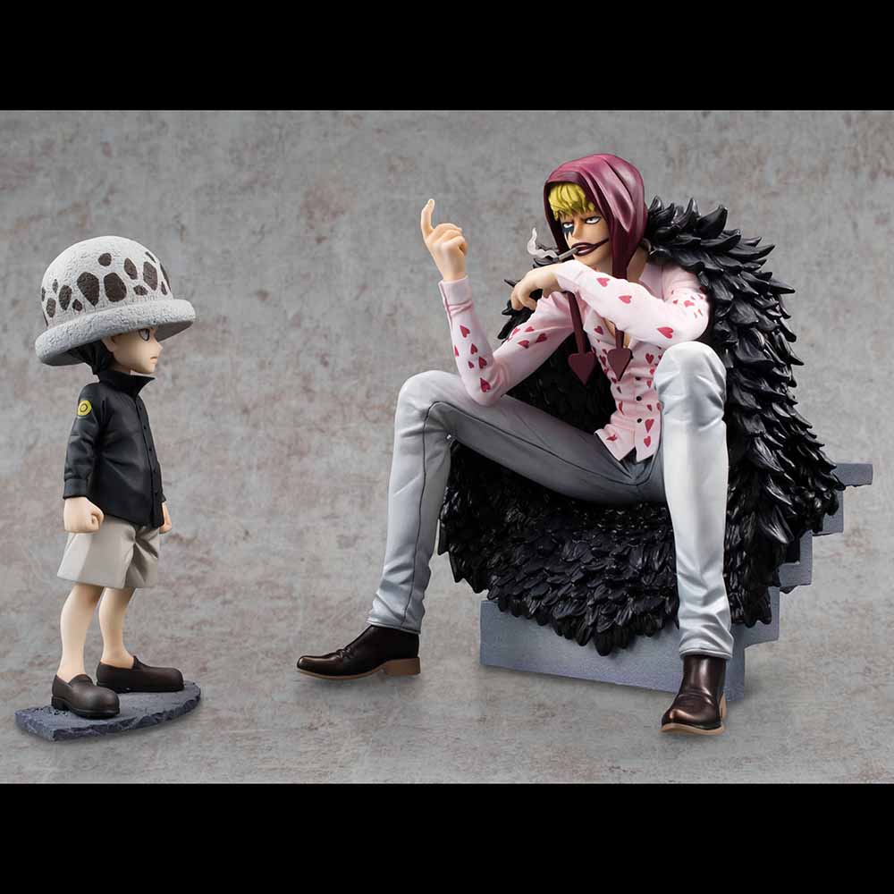 Corazon & Law One Piece Portrait of Pirates Limited Edition Figure