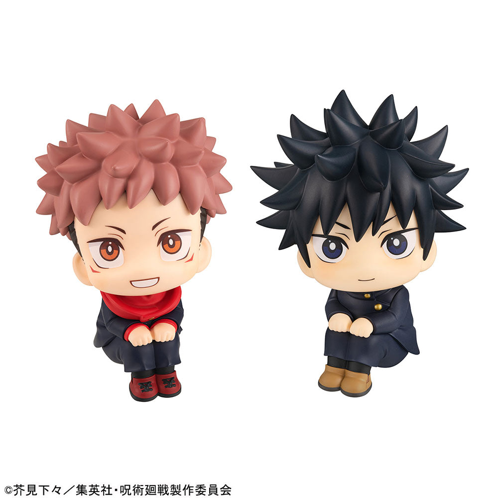 Jujutsu Kaisen - Yuji Itadori & Megumi Fushiguro Look Up Series Figure Set with Gift (Laugh Ver.)