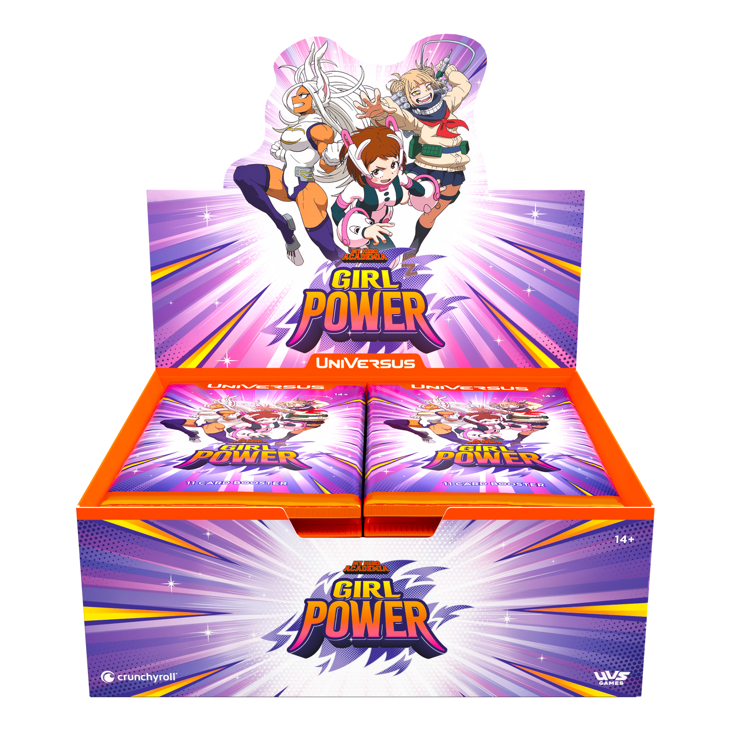 MY HERO ACADEMIA: Girl Power Booster Pack (1 Booster Pack)