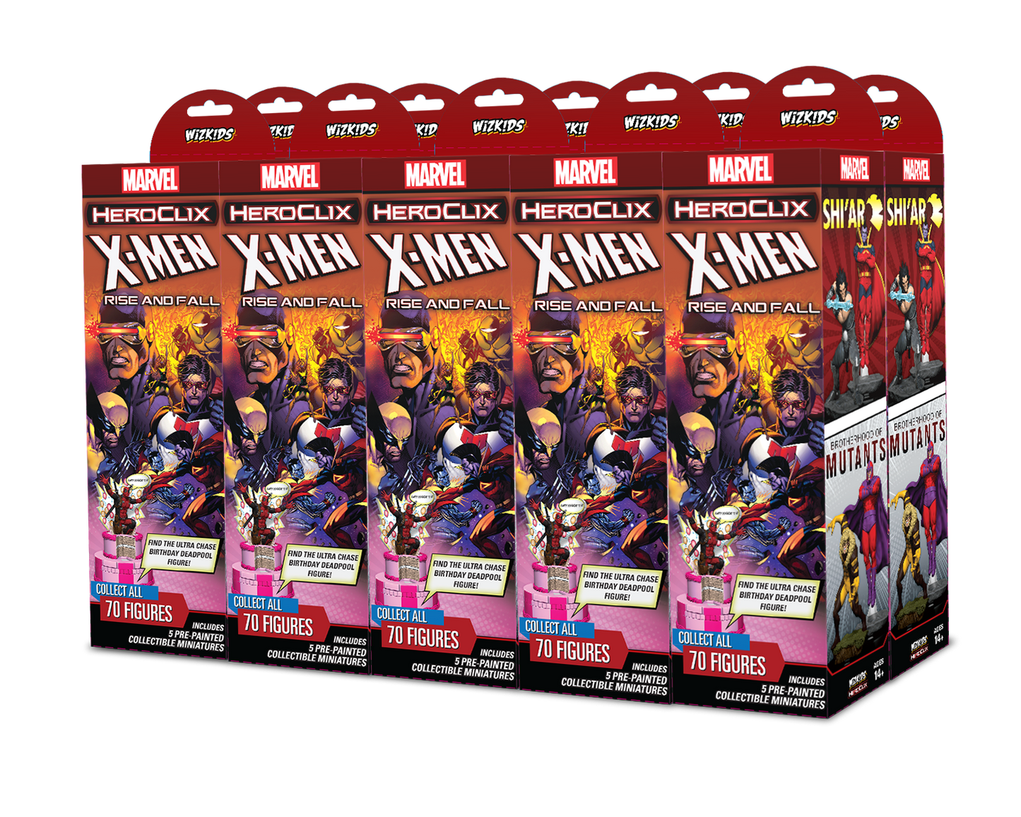 HeroClix: X-Men - Rise and Fall Booster Pack