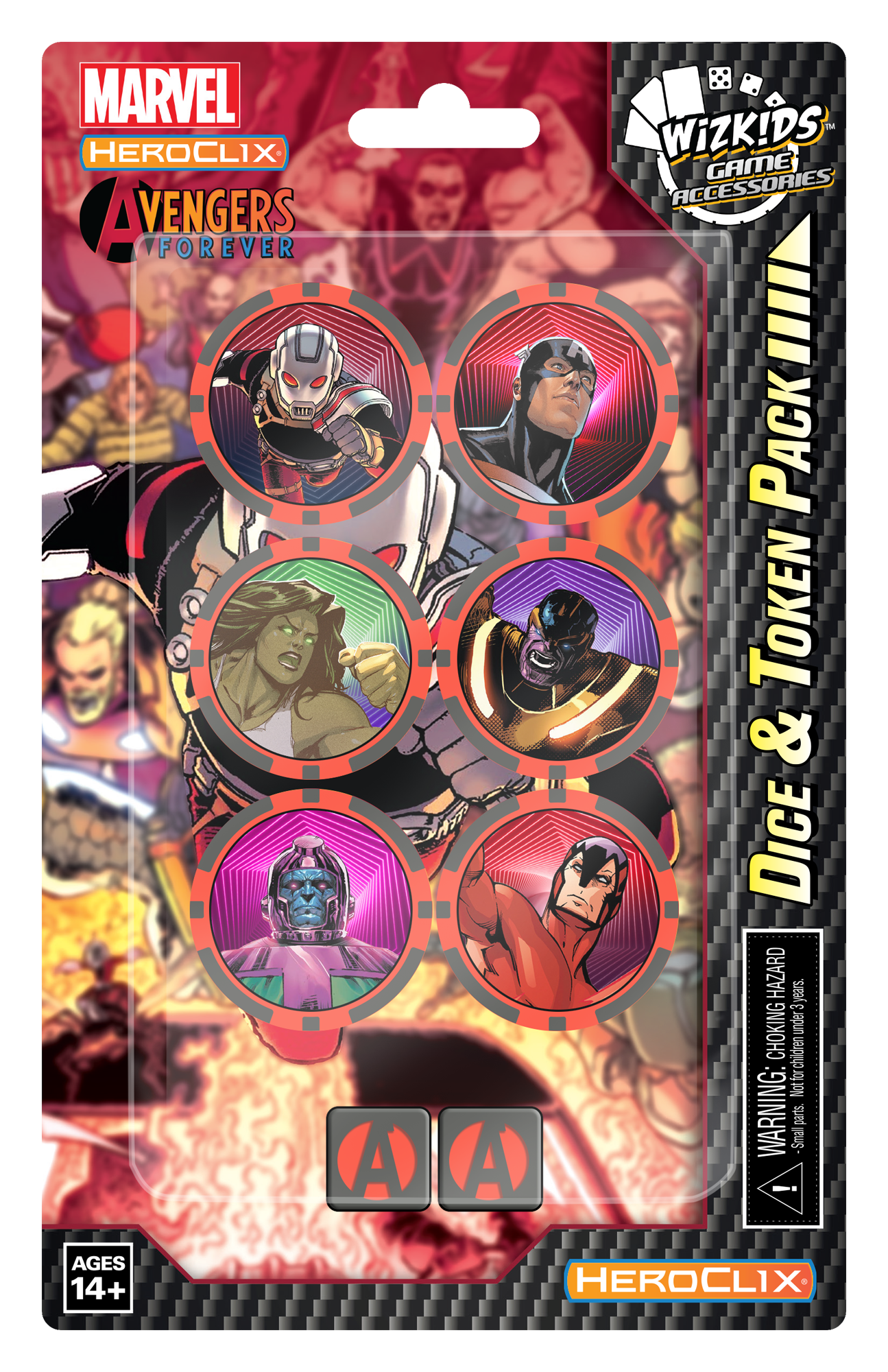 HeroClix: Avengers - Forever - Ant-Man Dice and Token Pack
