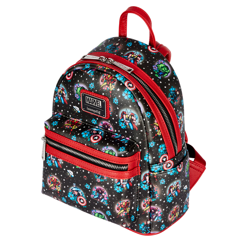 Loungefly: Marvel - Avengers Tattoo Mini Backpack