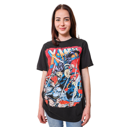 Marvel Comics X-Men Sword Showdown: Psylocke vs Spiral Adult T-Shirt