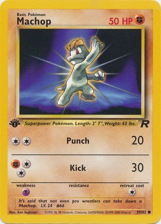 PCG: 059/082 Team Rocket, Machop