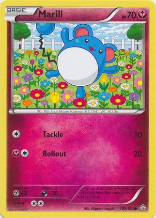 PCG: 102/160 XY: Primal Clash, Marill – Super Anime Store