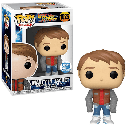 POP! Movies: 1025 BTTF, Marty in Jacket Exclusive