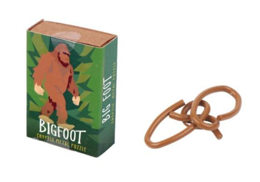 Matchbox Puzzle Box - Bigfoot