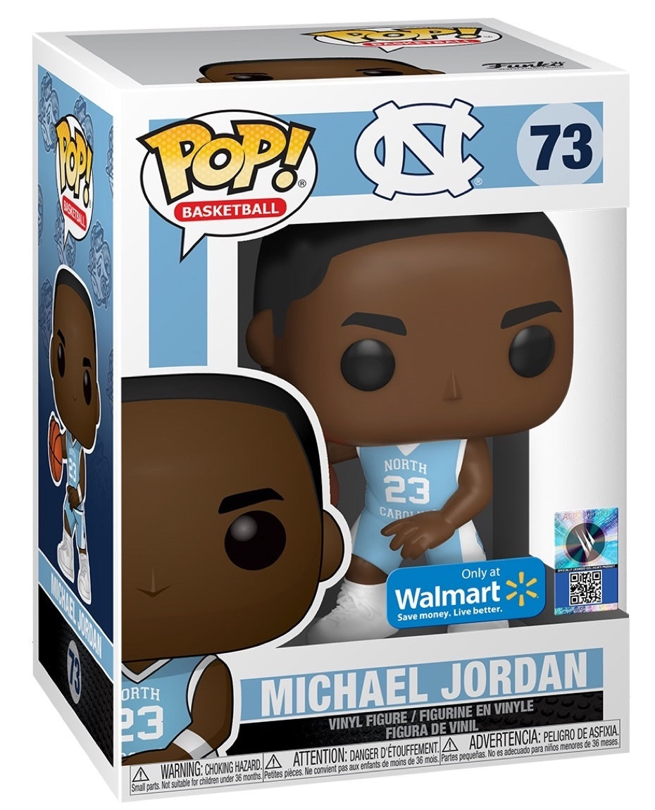 POP! Basketball: 73 UNC, Michael Jordan (Blue Jersey) Exclusive