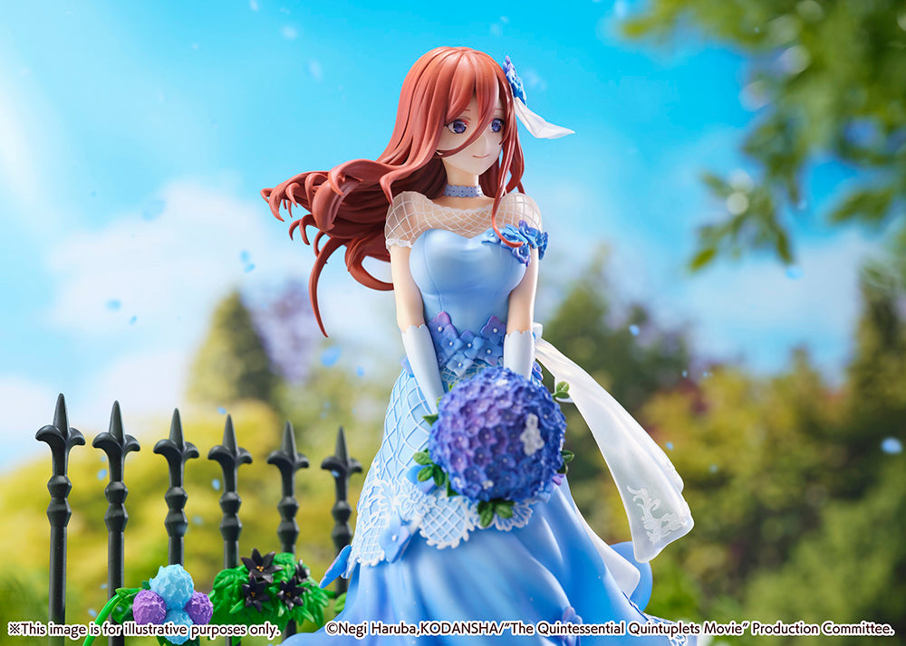 The Quintessential Quintuplets - Miku Nakano 1/7 Scale Figure (Floral Dress Ver.)