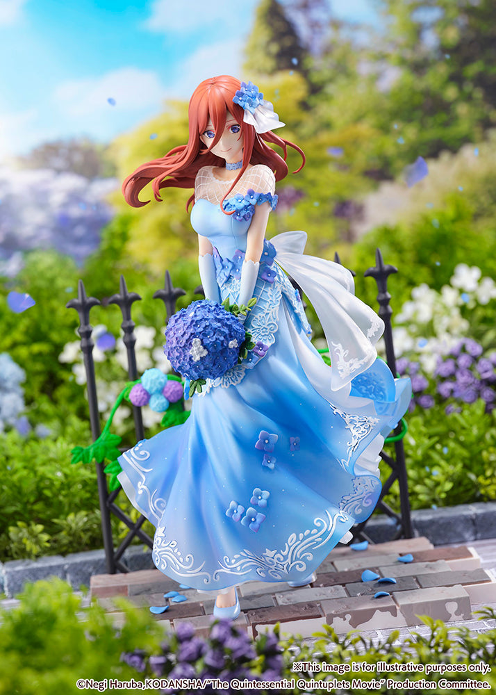 The Quintessential Quintuplets - Miku Nakano 1/7 Scale Figure (Floral Dress Ver.)