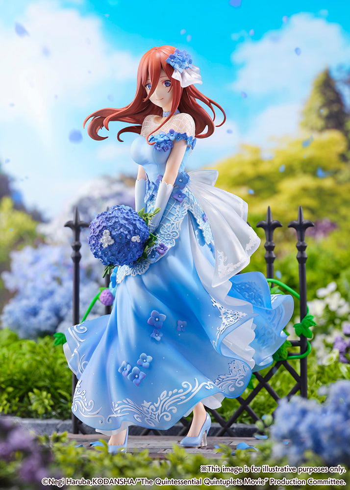 The Quintessential Quintuplets - Miku Nakano 1/7 Scale Figure (Floral Dress Ver.)