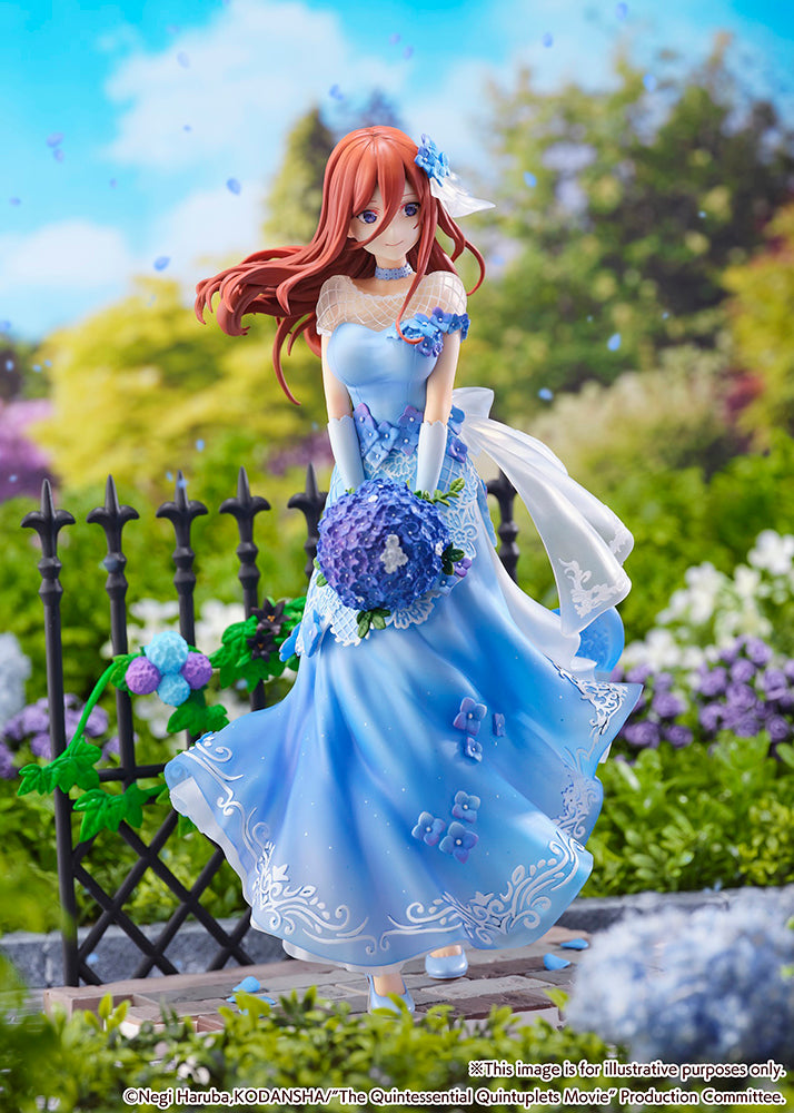 The Quintessential Quintuplets - Miku Nakano 1/7 Scale Figure (Floral Dress Ver.)