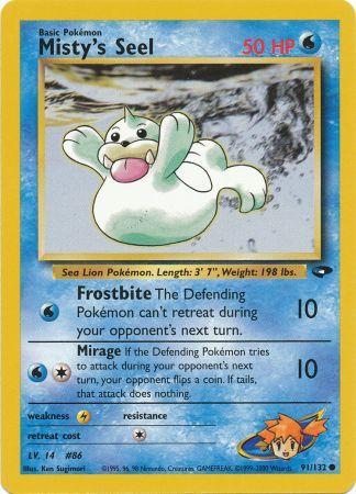 PCG: 091/132 Gym Challenge, Misty's Seel