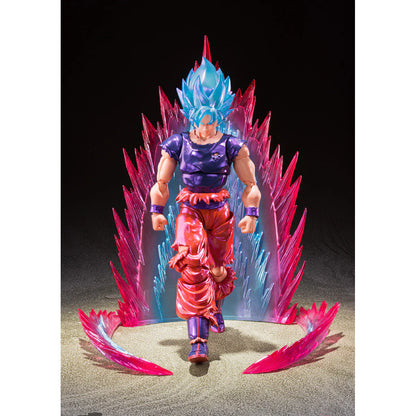 Bandai S.H. Figuarts Dragon Ball Super Son Goku SSB Kaioken Event Exclusive Action Figure