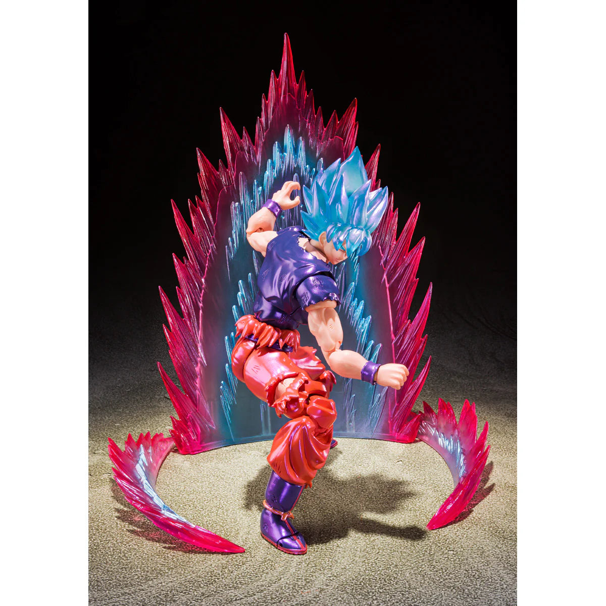 Bandai S.H. Figuarts Dragon Ball Super Son Goku SSB Kaioken Event Exclusive Action Figure