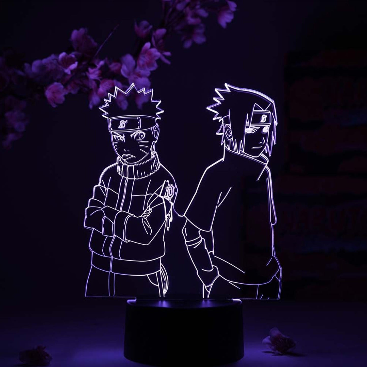 Naruto & Sasuke Young Otaku Lamp (Naruto Shippuden)