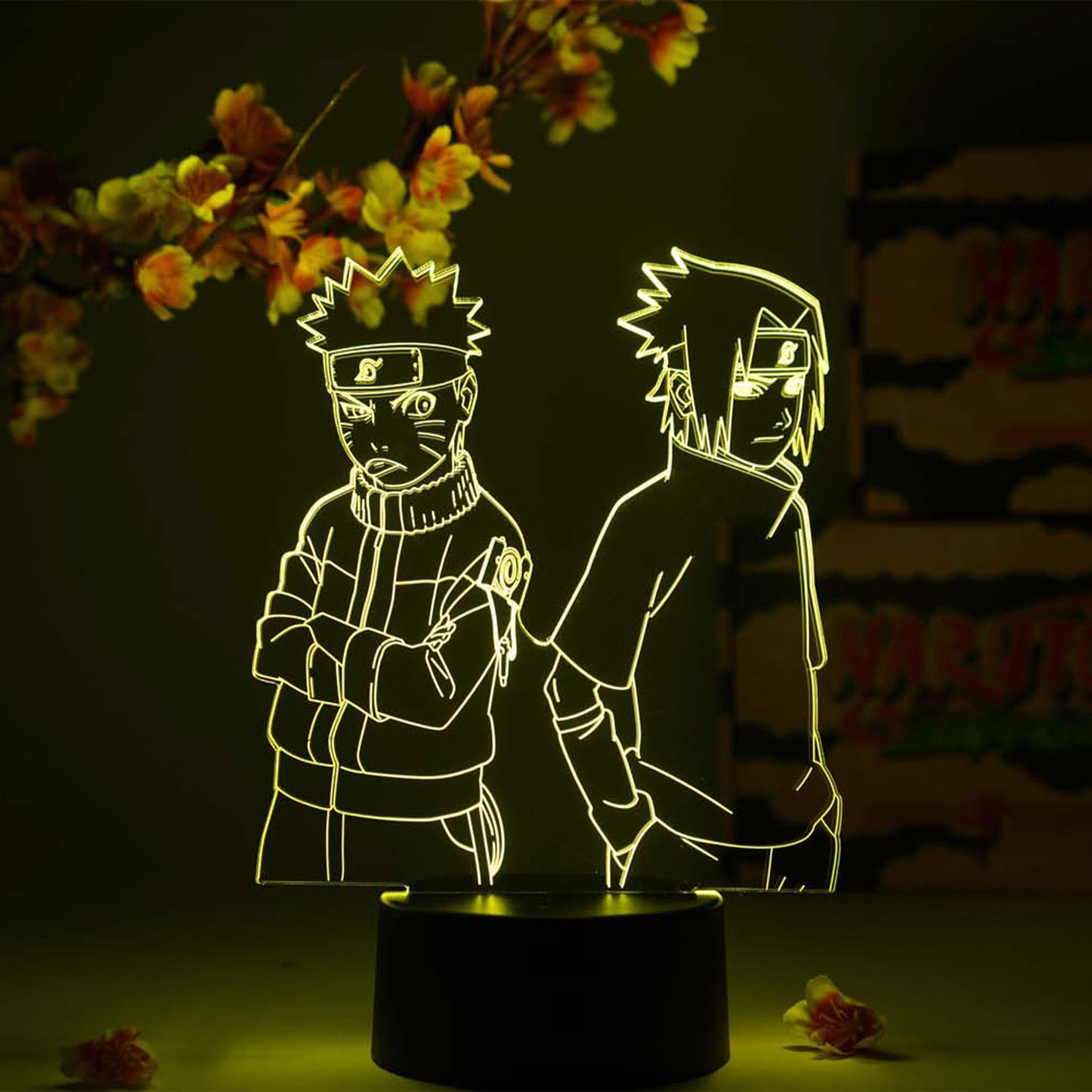 Naruto & Sasuke Young Otaku Lamp (Naruto Shippuden)