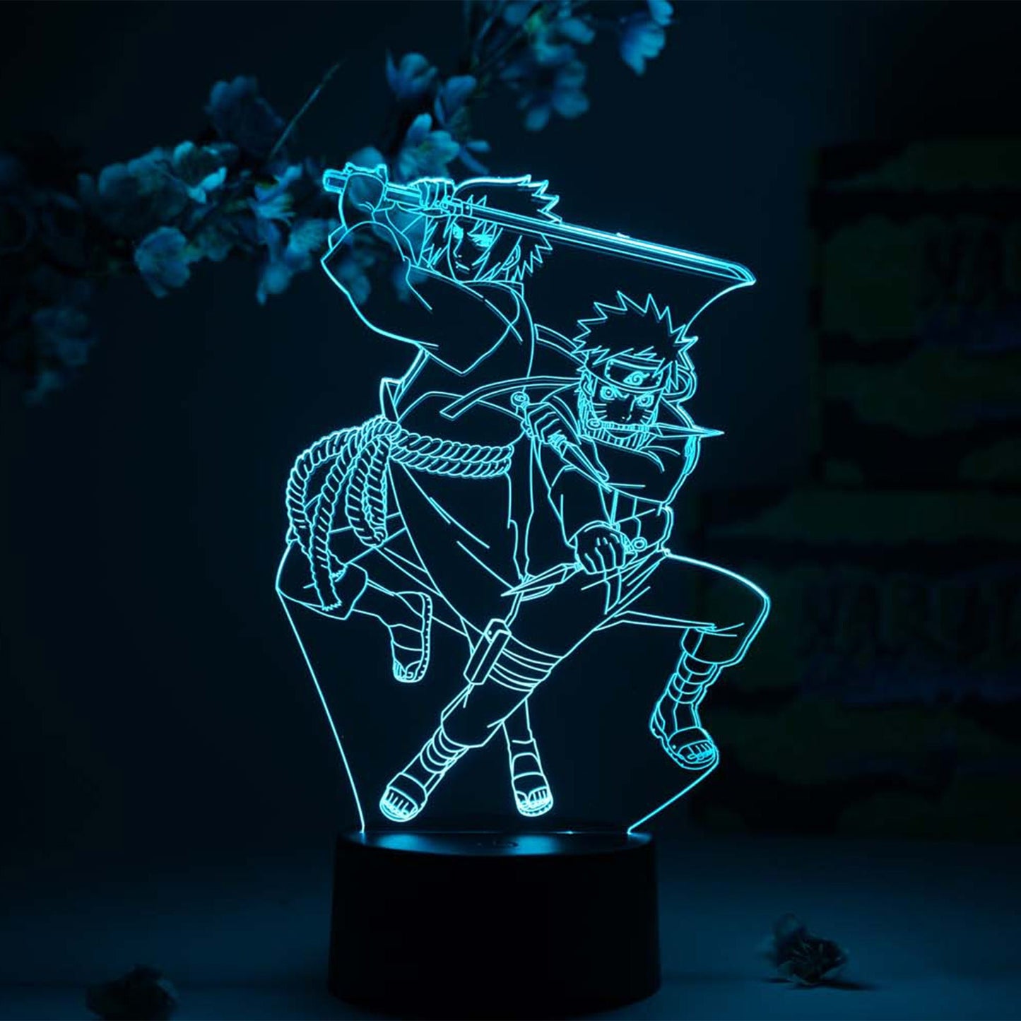 Naruto & Sasuke Otaku Lamp (Naruto Shippuden)