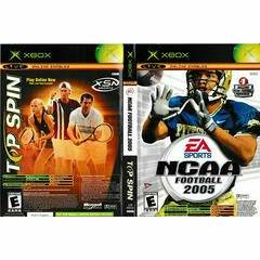 NCAA Football 2005 Top Spin Combo - Xbox (Disc Only)