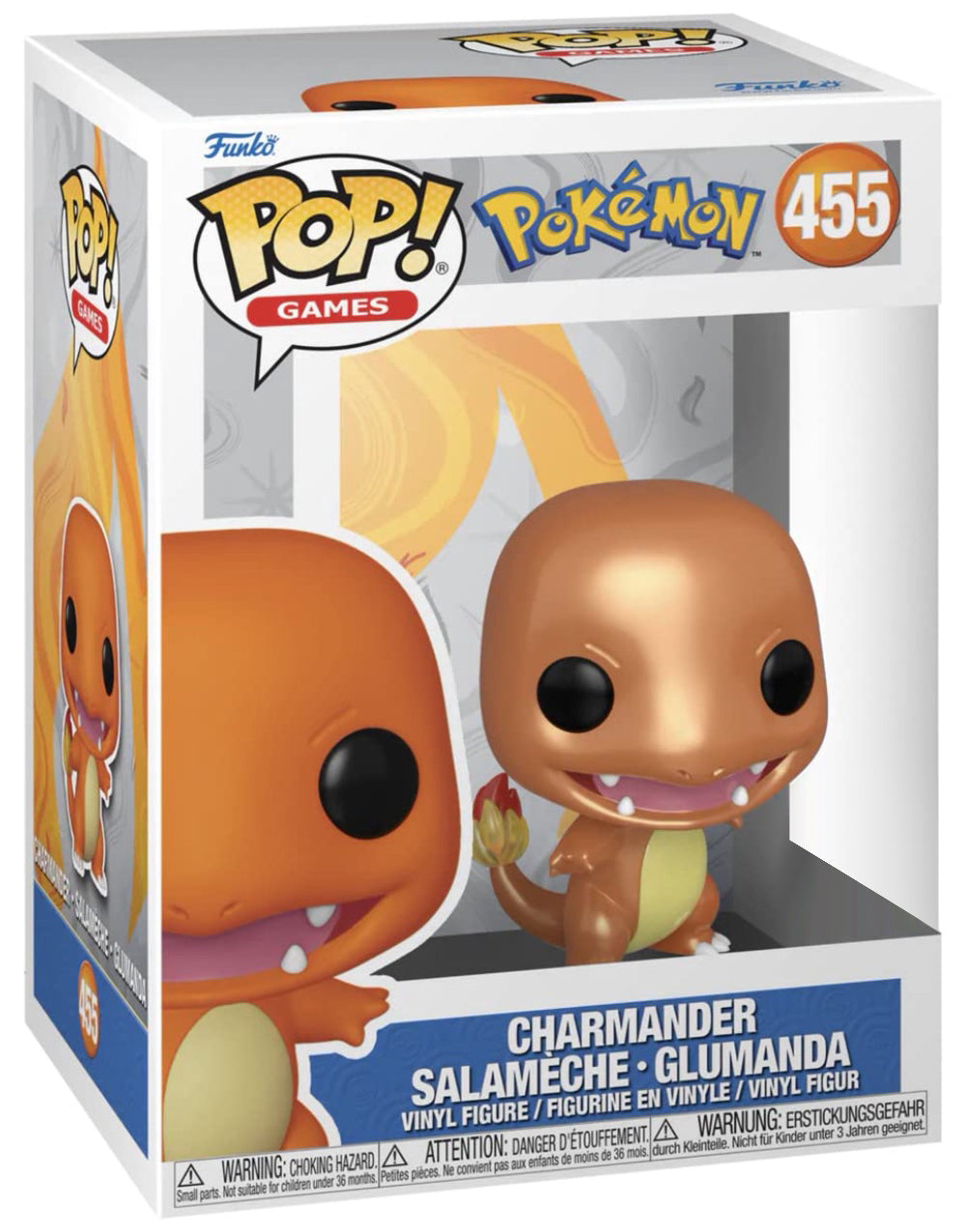 POP! Games: 455 Pokemon, Charmander (MT) Exclusive