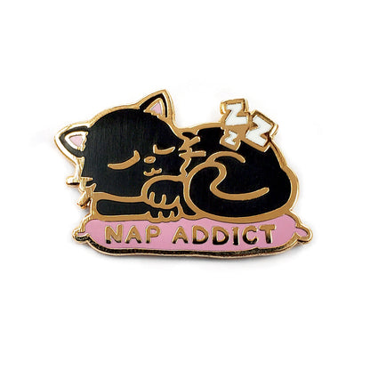 Nap Addict Pin