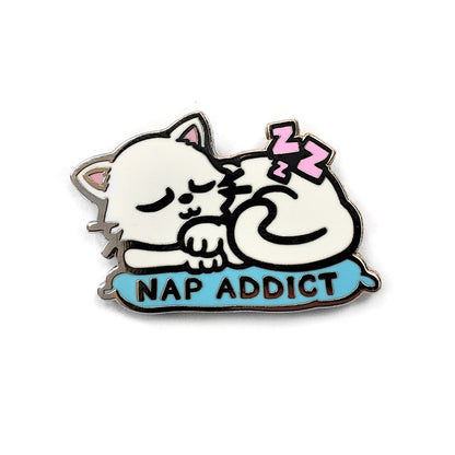 Nap Addict Pin