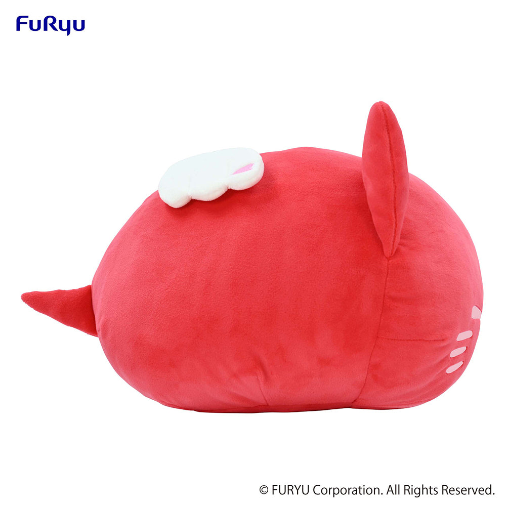 Nemuneko Cat Cupid Big Plush Toy -Red-