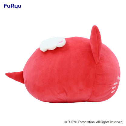 Nemuneko Cat Cupid Big Plush Toy -Red-