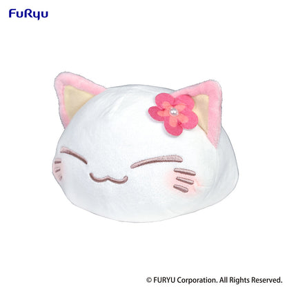 Nemuneko Cat Pastel Color Plush Toy -Pink-