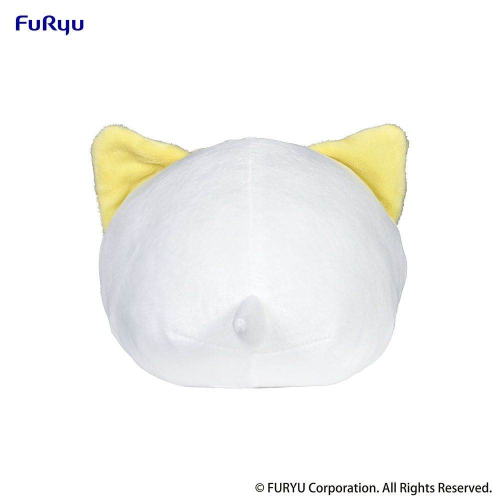 Nemuneko Cat Pastel Color Plush Toy -Yellow-