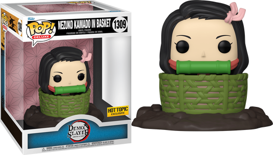 POP! Deluxe (Animation): 1309 Demon Slayer, Nezuko (Basket) Exclusive