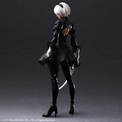 NieR:Automata® PLAY ARTS KAI™ Action Figure – 2B (YoRHa No. 2 Type B) DELUXE Ver. Figure