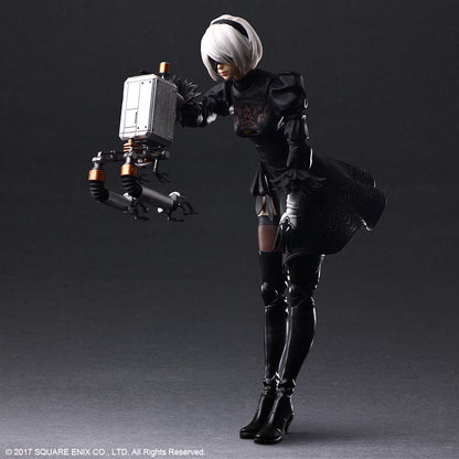 NieR:Automata® PLAY ARTS KAI™ Action Figure – 2B (YoRHa No. 2 Type B) DELUXE Ver. Figure