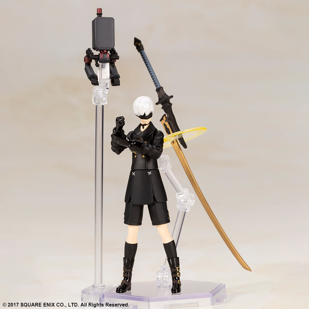 NieR:Automata® Plastic Model Kit – FLIGHT UNIT Ho229 Type-S & 9S (YoRHa No. 9 Type S) Figure