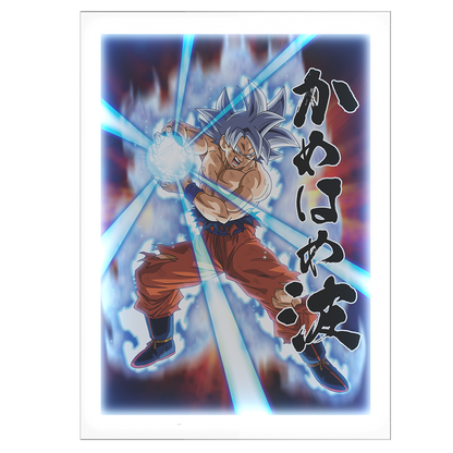 Goku Ultra Instinct LED Neon Poster (Dragon Ball Super)