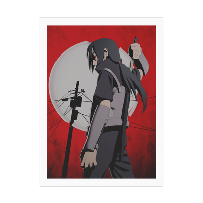 Itachi Moonlight LED Neon Poster 2FT (Naruto Shippuden)