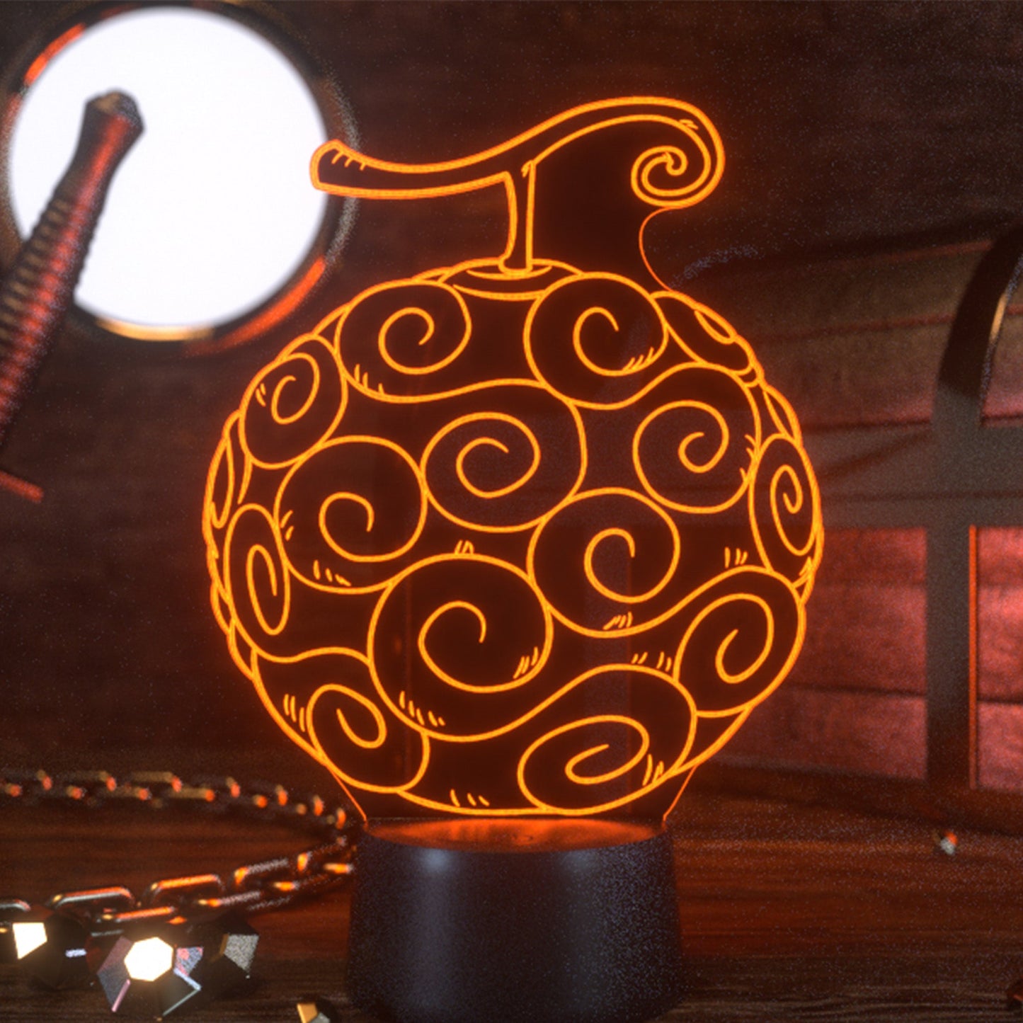 Gum Gum Fruit Otaku Lamp (One Piece)