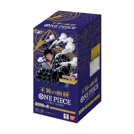One Piece OP-10 Booster Box Royal Blood - Japanese Trading Card Game OP10