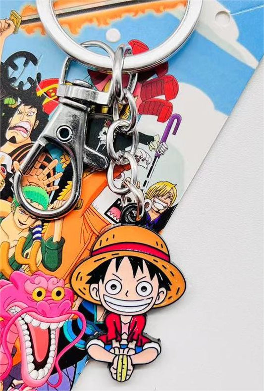 One Piece Monkey D Luffy Keychain