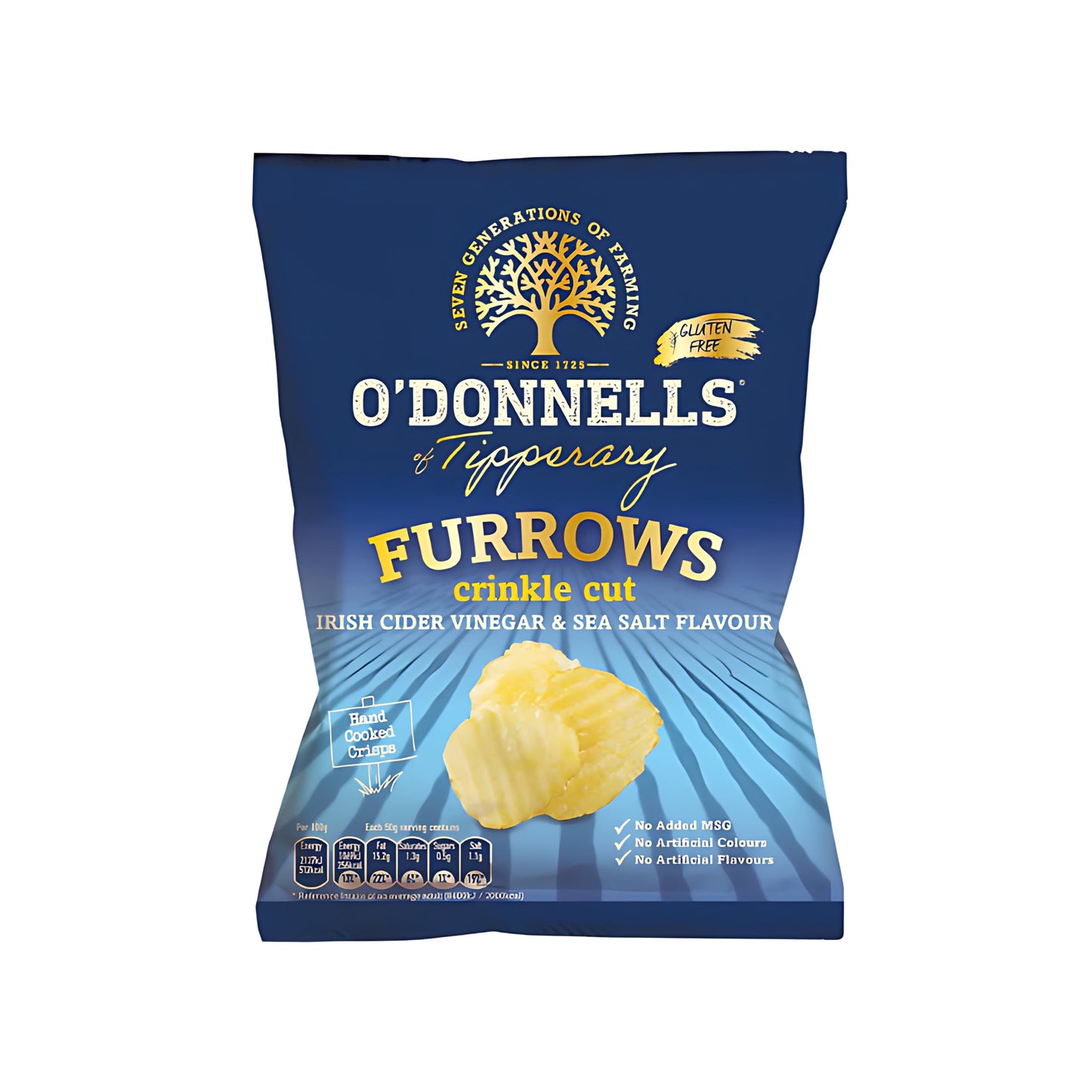 O'Donnells Furrows Salt & Vinegar (Ireland)