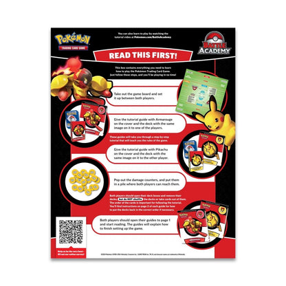 Pokémon Trading Card Game Battle Academy (Armarouge ex, Pikachu ex & Darkrai ex)