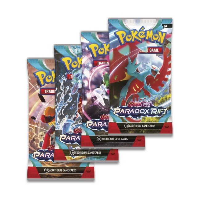 Pokémon-Sammelkartenspiel: Scarlet &amp; Violet – Paradox Rift Booster Pack (10 Karten, 1 Packung) 