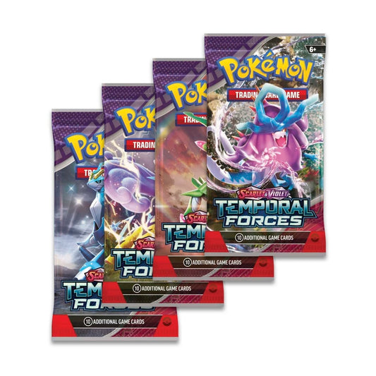 Pokémon TCG: Scarlet & Violet-Temporal Forces Booster Pack (10 Cards)